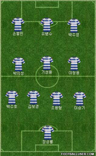 Queens Park Rangers Formation 2012