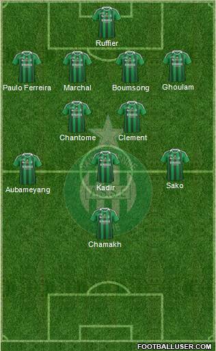 A.S. Saint-Etienne Formation 2012