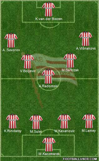 Cracovia Krakow Formation 2012