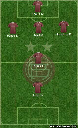 Lanús Formation 2012