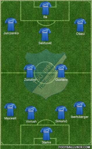 TSG 1899 Hoffenheim Formation 2012