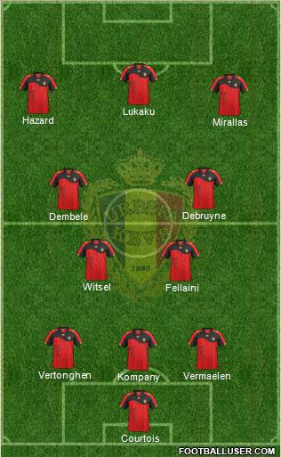 Belgium Formation 2012