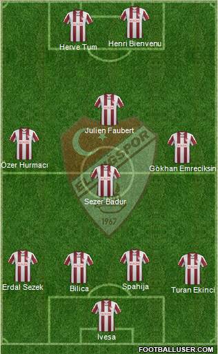 Elazigspor Formation 2012