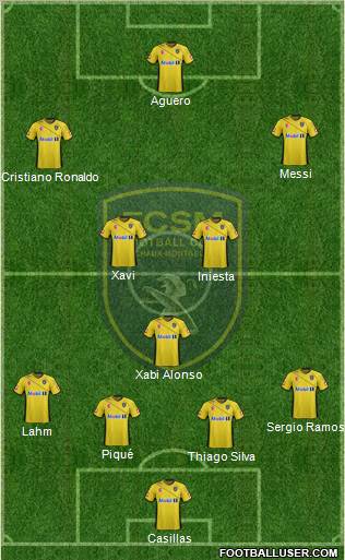 FC Sochaux-Montbéliard Formation 2012