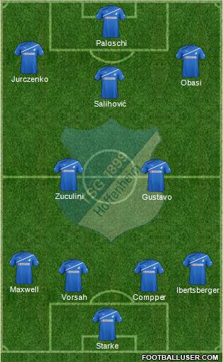 TSG 1899 Hoffenheim Formation 2012