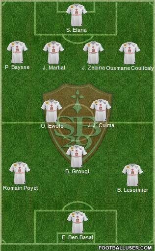 Stade Brestois 29 Formation 2012