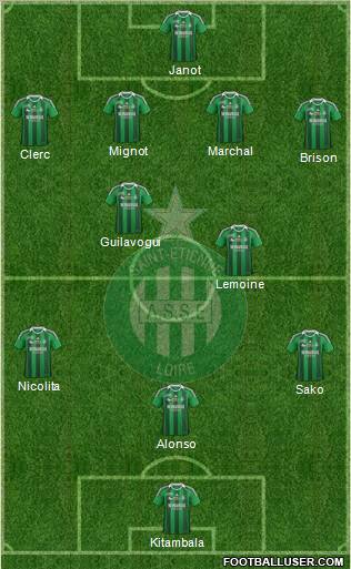 A.S. Saint-Etienne Formation 2012