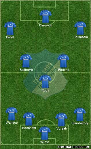 TSG 1899 Hoffenheim Formation 2012