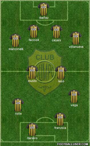 Olimpo de Bahía Blanca Formation 2012