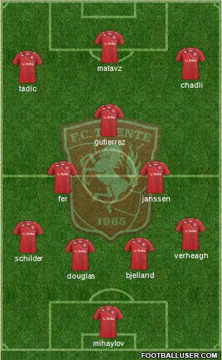 FC Twente Formation 2012