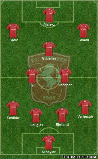 FC Twente Formation 2012