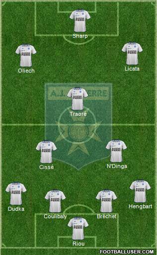 A.J. Auxerre Formation 2012