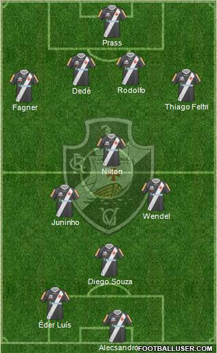 CR Vasco da Gama Formation 2012