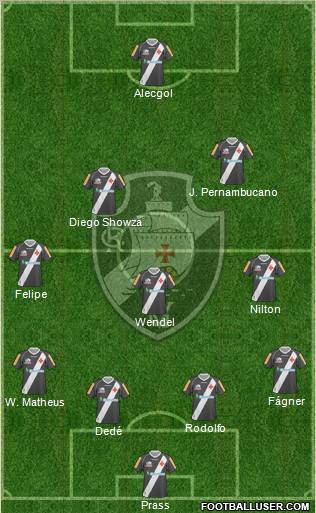 CR Vasco da Gama Formation 2012