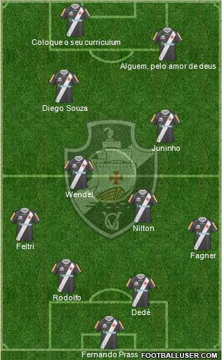 CR Vasco da Gama Formation 2012