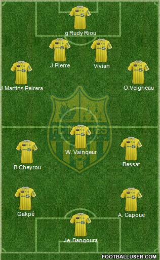 FC Nantes Formation 2012