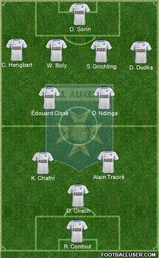 A.J. Auxerre Formation 2012