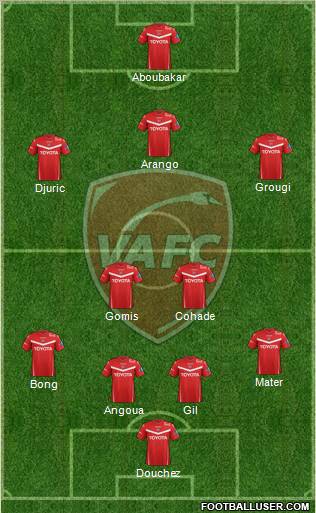 Valenciennes Football Club Formation 2012