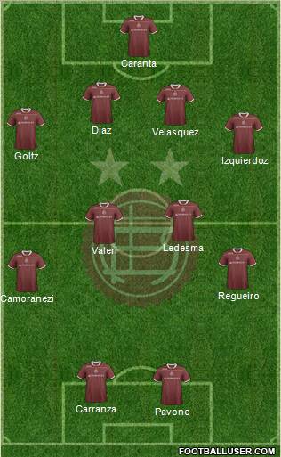 Lanús Formation 2012