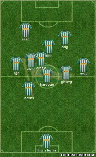 Lechia Gdansk Formation 2012