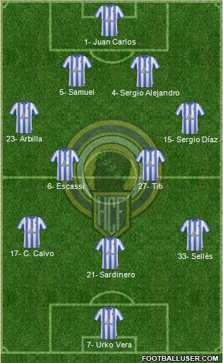 Hércules C.F., S.A.D. Formation 2012