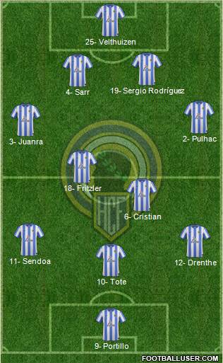 Hércules C.F., S.A.D. Formation 2012