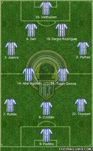 Hércules C.F., S.A.D. Formation 2012