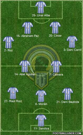 Hércules C.F., S.A.D. Formation 2012