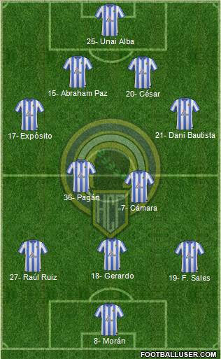 Hércules C.F., S.A.D. Formation 2012