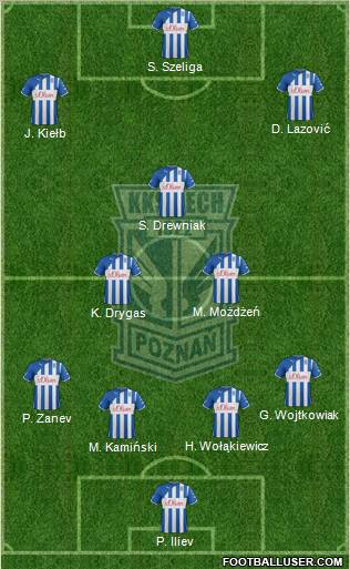 Lech Poznan Formation 2012