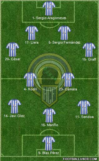 Hércules C.F., S.A.D. Formation 2012