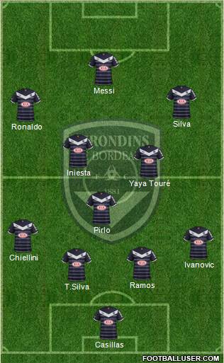 FC Girondins de Bordeaux Formation 2012