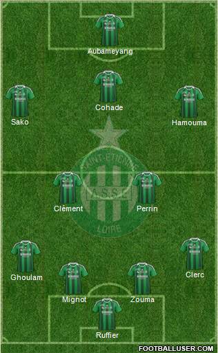 A.S. Saint-Etienne Formation 2012