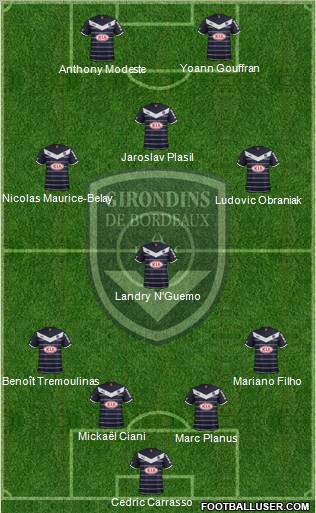 FC Girondins de Bordeaux Formation 2012