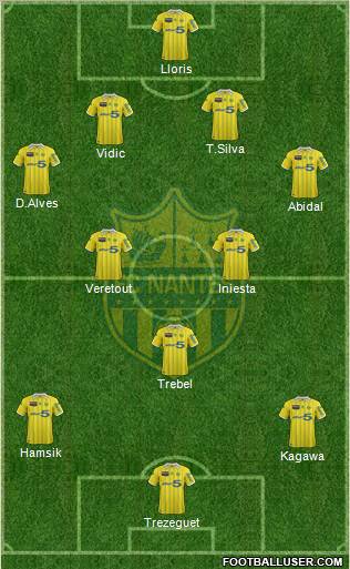 FC Nantes Formation 2012