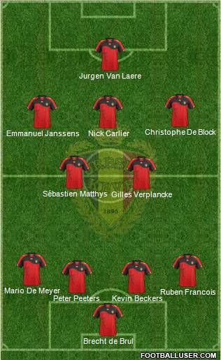 Belgium Formation 2012