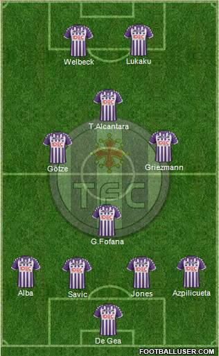 Toulouse Football Club Formation 2012