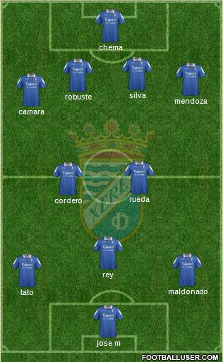 Xerez C.D., S.A.D. Formation 2012