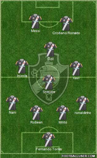 CR Vasco da Gama Formation 2012