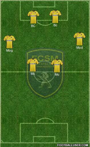 FC Sochaux-Montbéliard Formation 2012