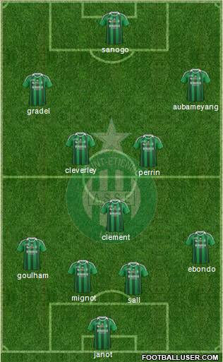 A.S. Saint-Etienne Formation 2012