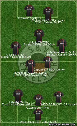 SBV Excelsior Formation 2012