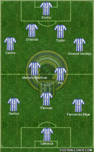 Hércules C.F., S.A.D. Formation 2012