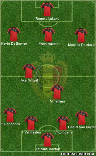 Belgium Formation 2012