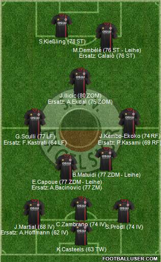 SBV Excelsior Formation 2012