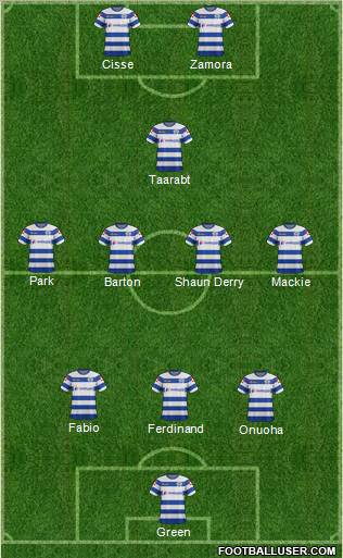 Queens Park Rangers Formation 2012