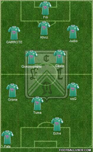 Ferro Carril Oeste Formation 2012