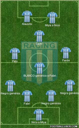 Racing Club Formation 2012