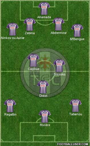 Toulouse Football Club Formation 2012