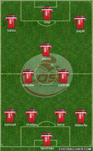 LOSC Lille Métropole Formation 2012